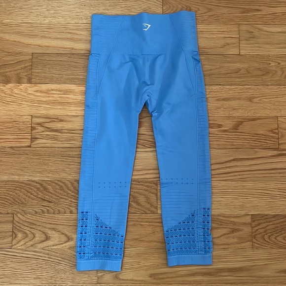 Gymshark blue leggings - Picture 2 of 2